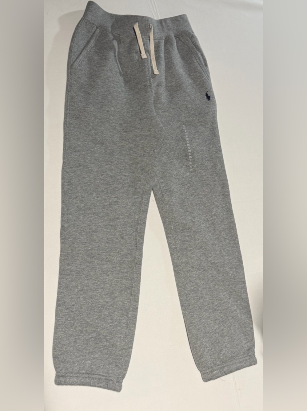Polo by Ralph Lauren Heather Gray Kids Jogger Sweatpants